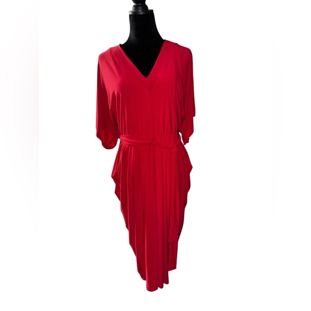 Tommy Hilfiger Vivid Red Asymmetrical Dress